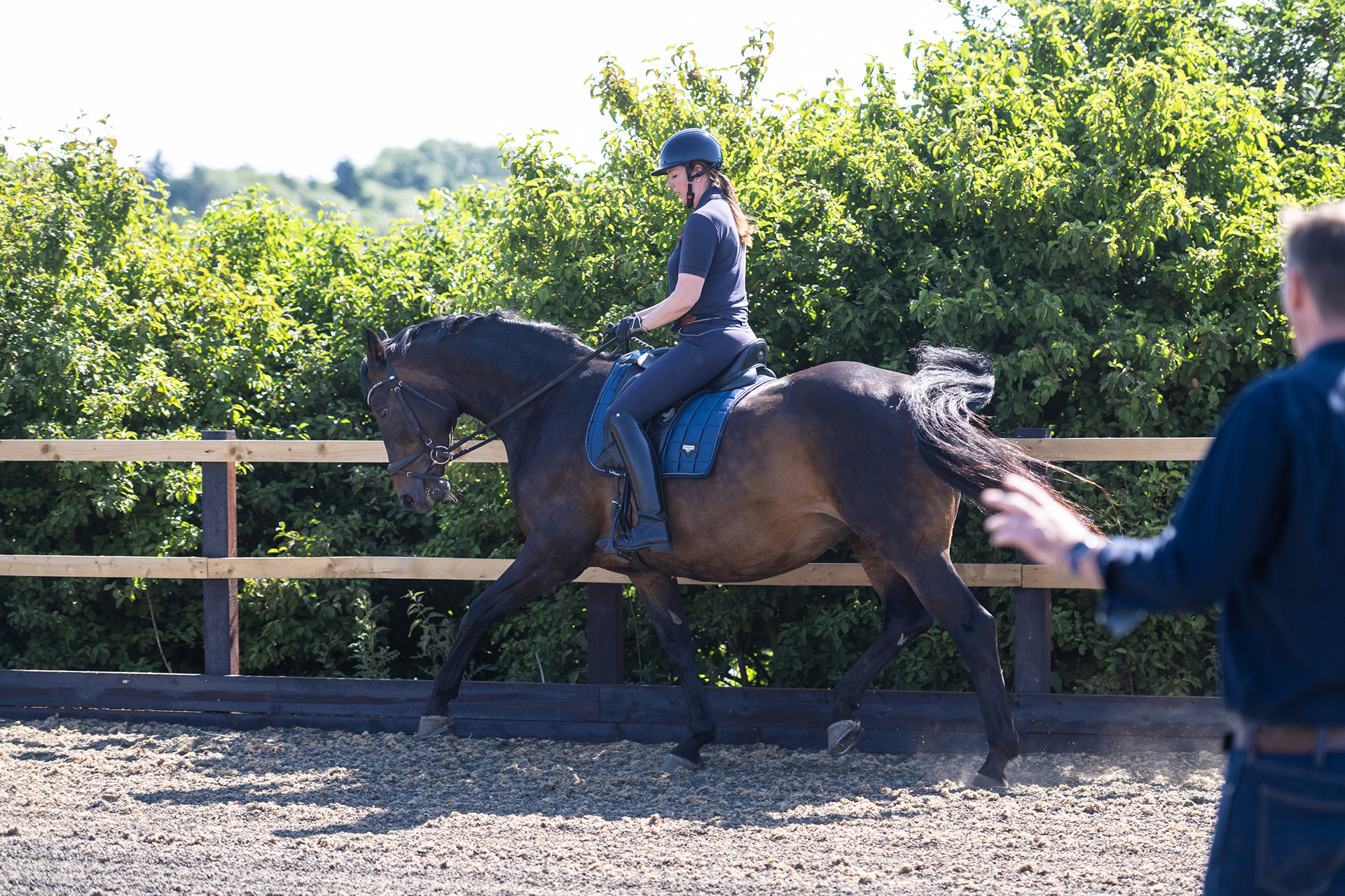 alex knott with rider